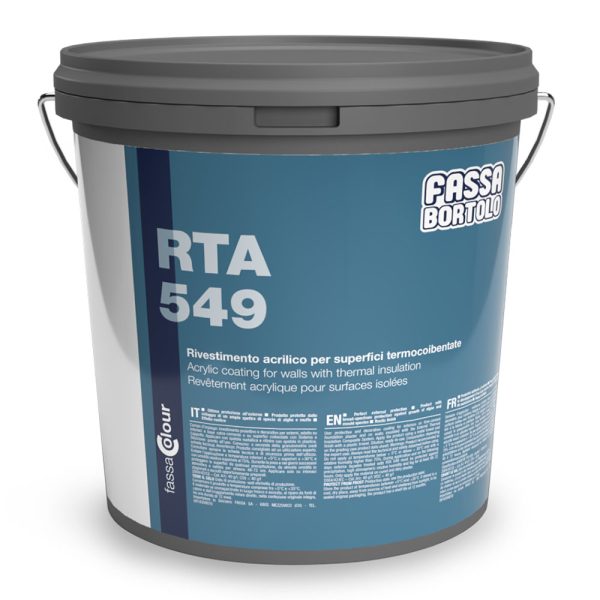 recubrimiento de acabado acrílico para ite fassa bortolo rta 549