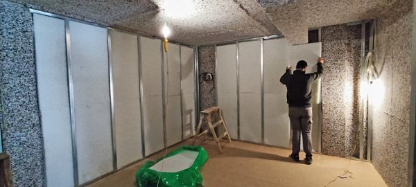 paneles de espuma pu 20mm 1m² isolphon pu foam